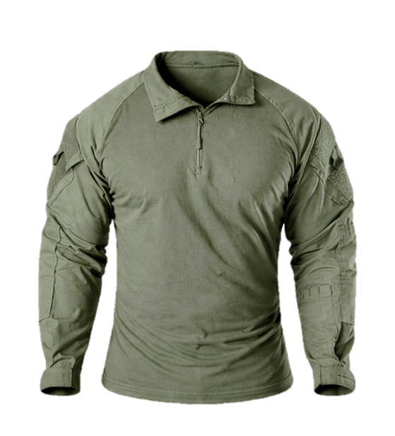 TRU ¼-Zip Combat Shirt [Poly/Cotton Rip-Stop, GSA] | Tactical