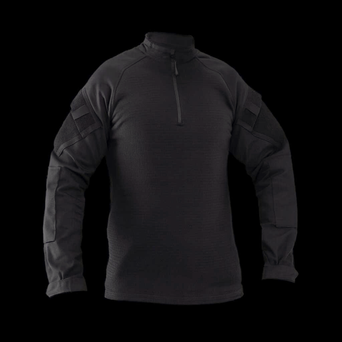T.R.U.® 1/4 Zip Winter Combat Shirt | Grid Fleece Tactical Shirt