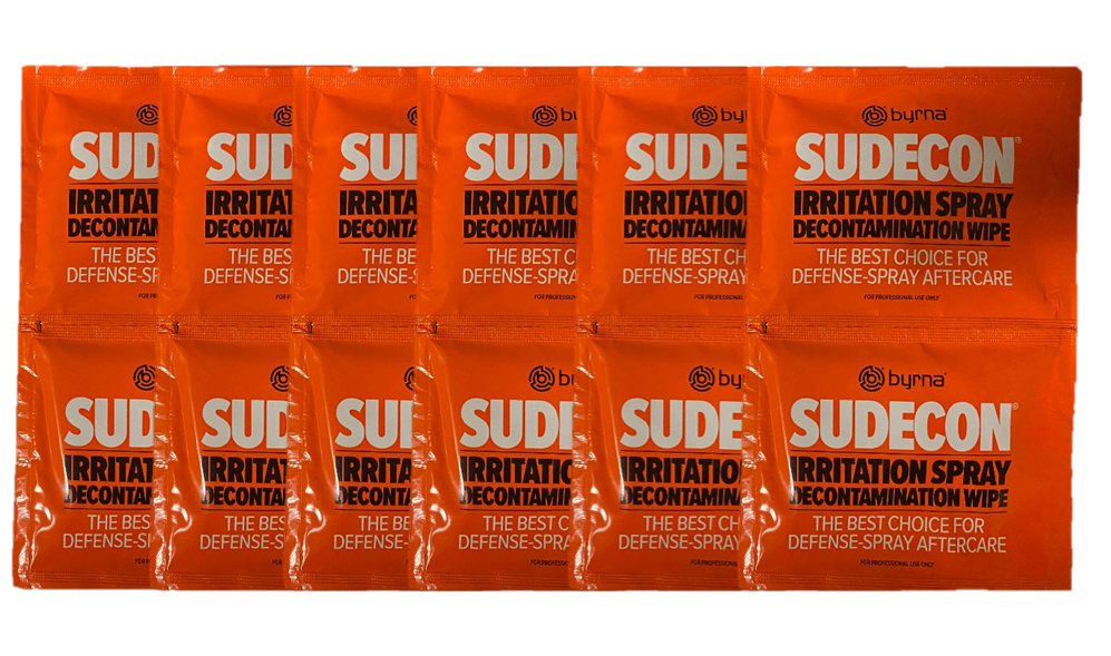 Sudecon® Decontamination Wipes [10 Pack] | OC CS CN — Tactical