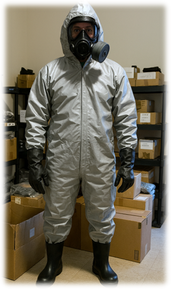 CBRN Gas Mask Kit | Full NBC Protective | Tactical Elite