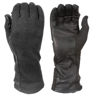FIRE PROTECTIVE NOMEX/LEATHER FLIGHT GLOVES