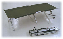 U.S. MILITARY STEEL COT