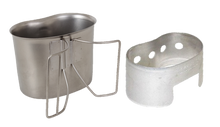 Aluminum Canteen Cup with Stand