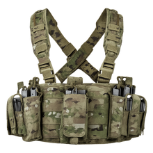Tactical Chest Rig in MultiCam - Front View
