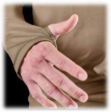 ECWCS Level 1 Base Layer Top - Thumbhole Sleeve Detail