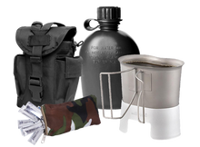 Military Canteen 5-Piece Kit