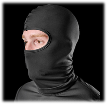 Gen III ECWCS Level 1 Balaclava in Black - Front View