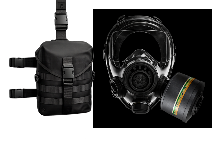 SGE 400/3BB CBRN Gas Mask Kit with Filter | Mestel Safety