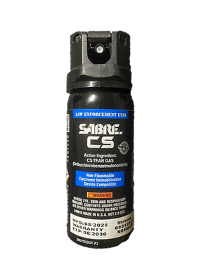 SABRE 1.5% CS Military Tear Gas Spray - 2oz Self Defense