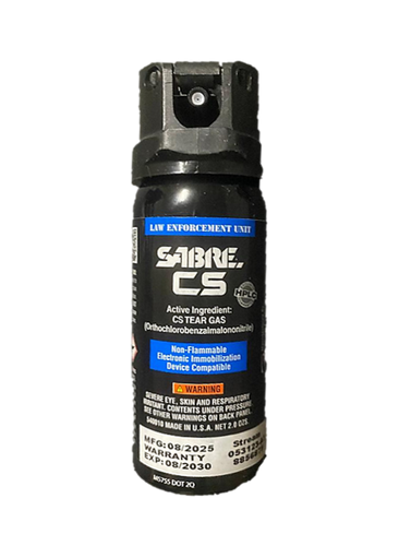 SABRE 1.5% CS Military Tear Gas Spray - 2oz Self Defense