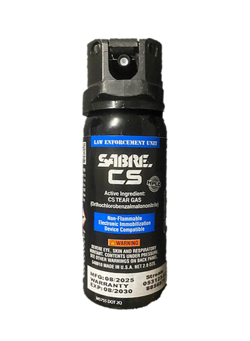 SABRE 1.5% CS Military Tear Gas Spray - 2oz Self Defense