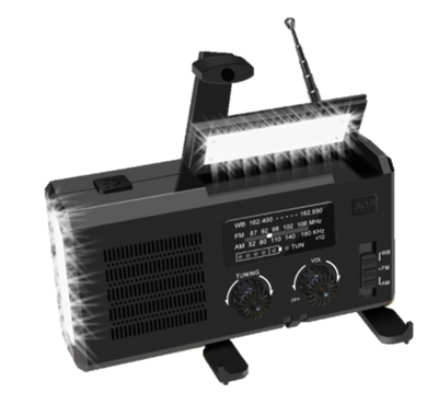 NOAA Emergency Radio [Solar Power/Hand Crank]
