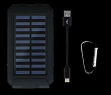 Tactical Solar Charger/Power Bank