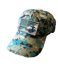 Custom Marine Corps/Flag Cap