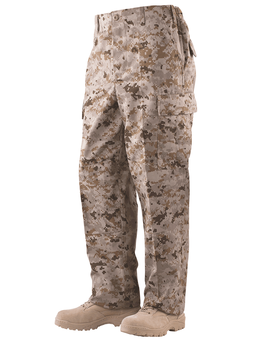 Woodland Digital Camouflage Military BDU Cargo Bottom Fatigue Trouser Camo  Pants | eBay